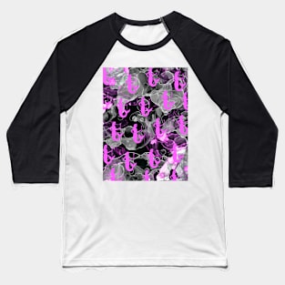 Purple Mermaids Baseball T-Shirt